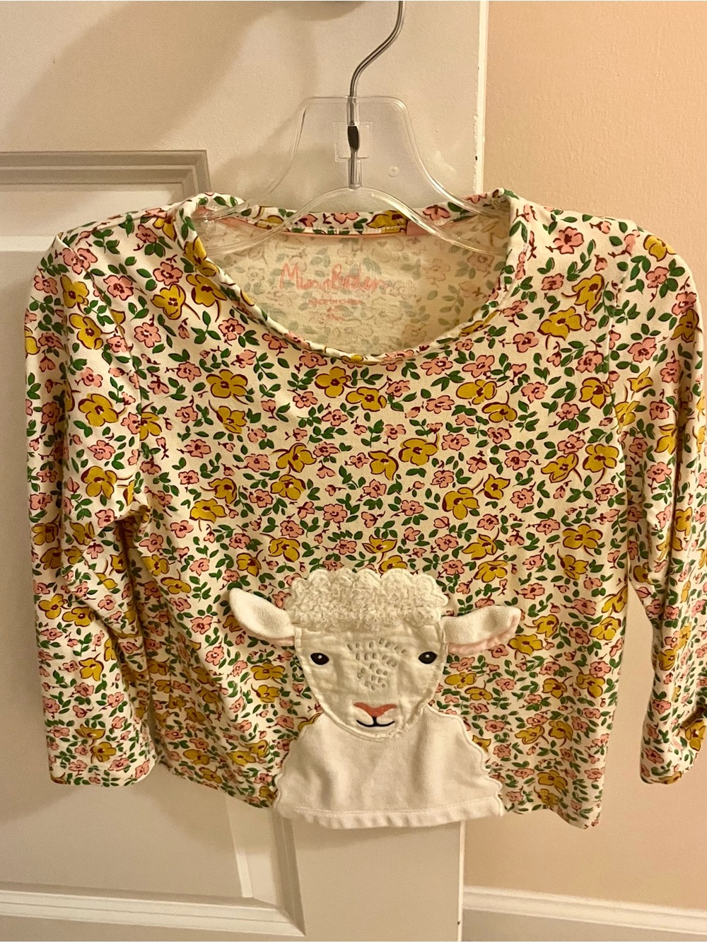 Mini Boden 4/5 long sleeve tops-set of 2